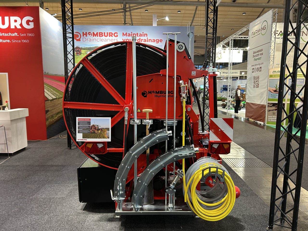 Homburg Hurricane agricultural drain cleaner